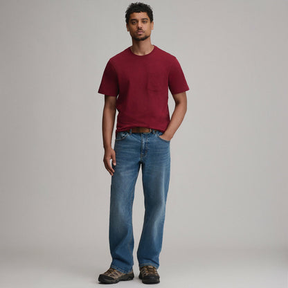 Men's SS Lw Cotton Pocket Tee | Eddie Bauer