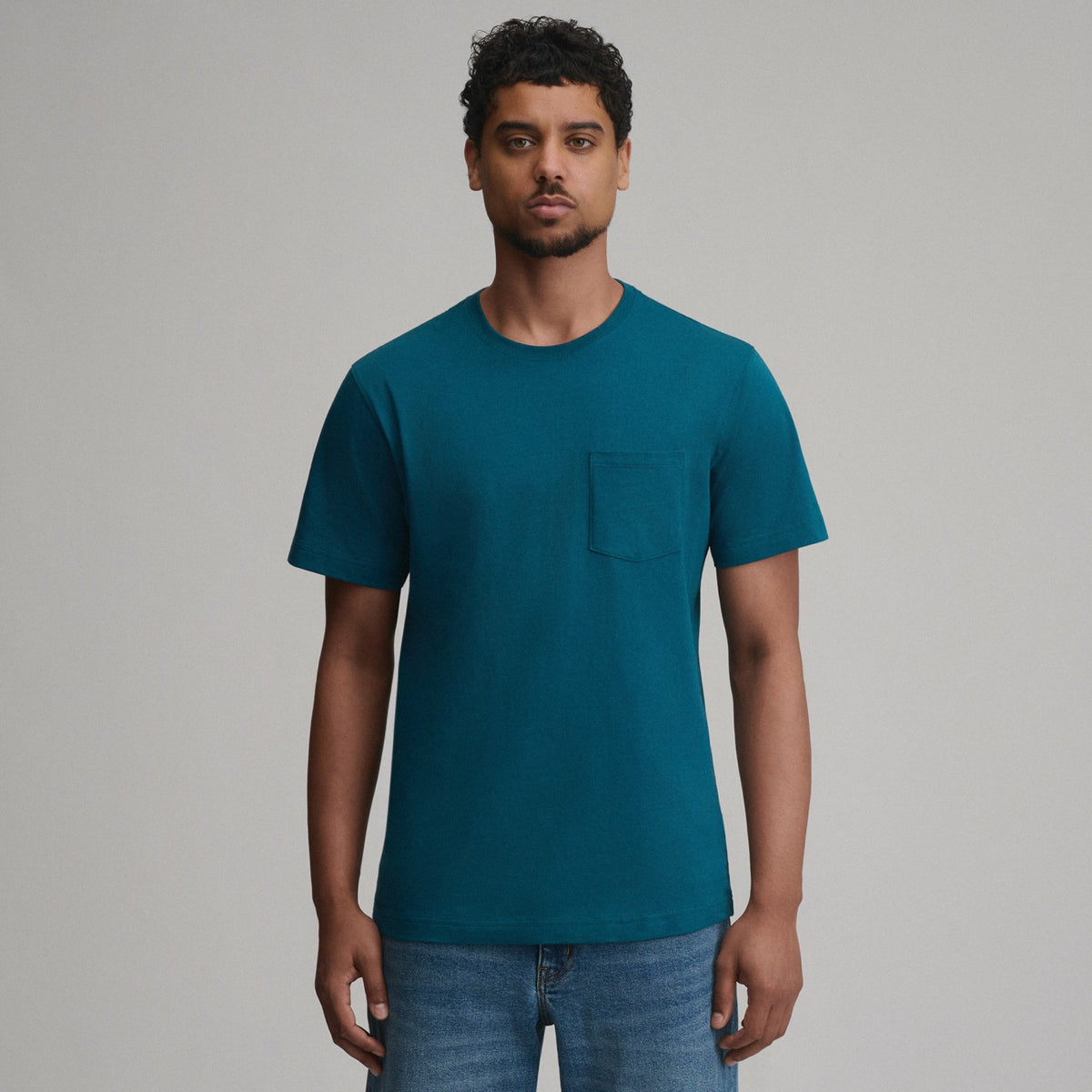 Men's SS Lw Cotton Pocket Tee | Eddie Bauer