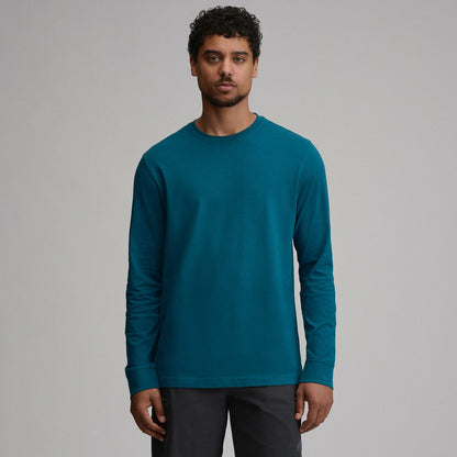 Men's LS Lw Cotton Classic Tee | Eddie Bauer