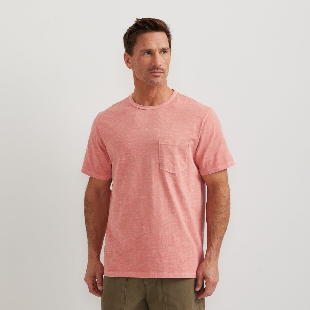 Men's SS Sunwashed Cotton Tee | Eddie Bauer