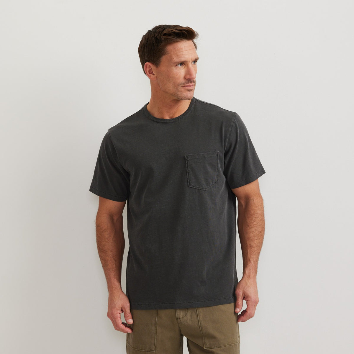 Men's SS Sunwashed Cotton Tee | Eddie Bauer