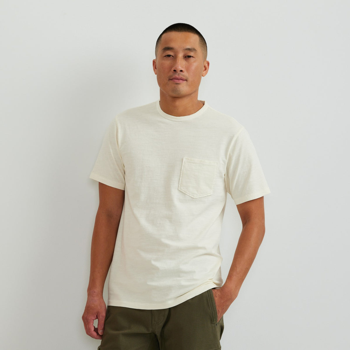 Men's SS Sunwashed Cotton Tee | Eddie Bauer