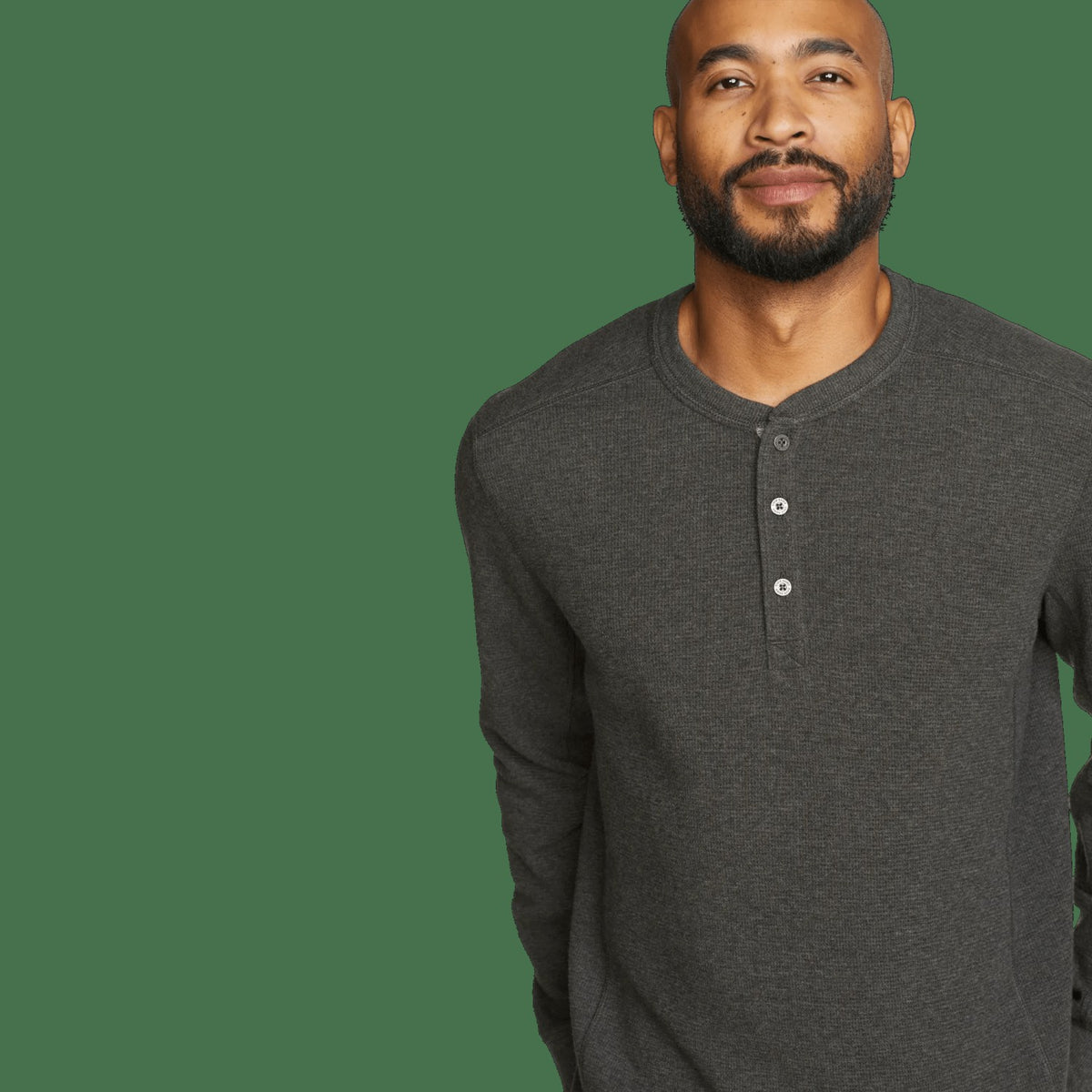 Men's Eddies Favorite Thermal Henley | Eddie Bauer