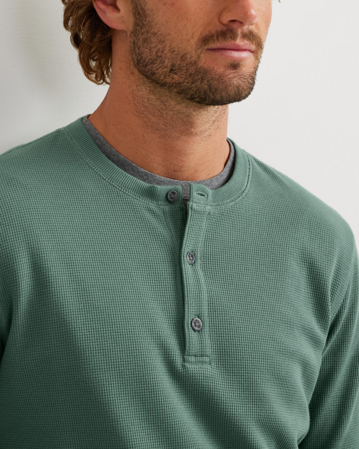 Men's Eddies Favorite Thermal Henley | Eddie Bauer