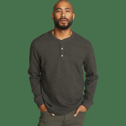 Men's Eddies Favorite Thermal Henley | Eddie Bauer