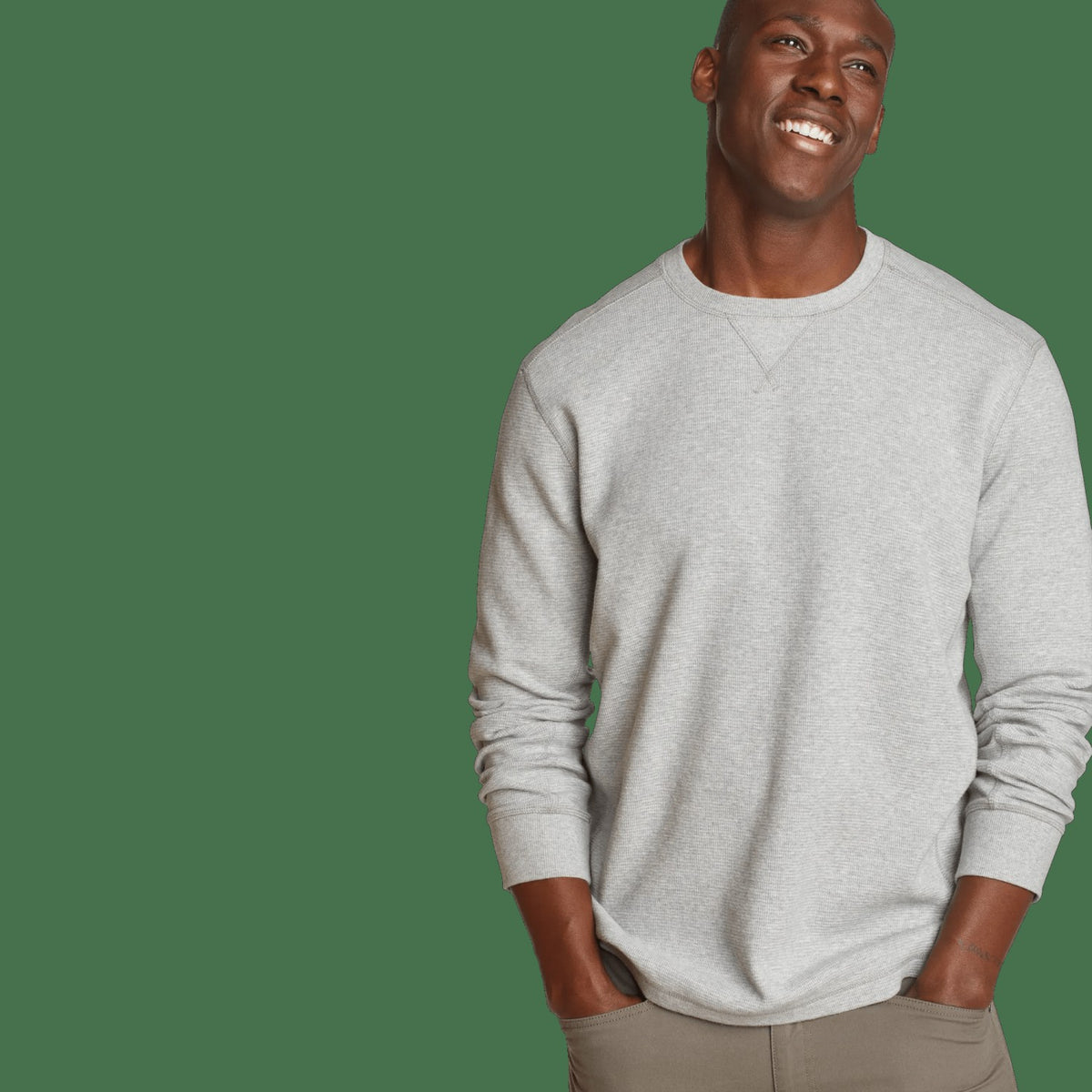 Men's Eddies Favorite Thermal Crew | Eddie Bauer