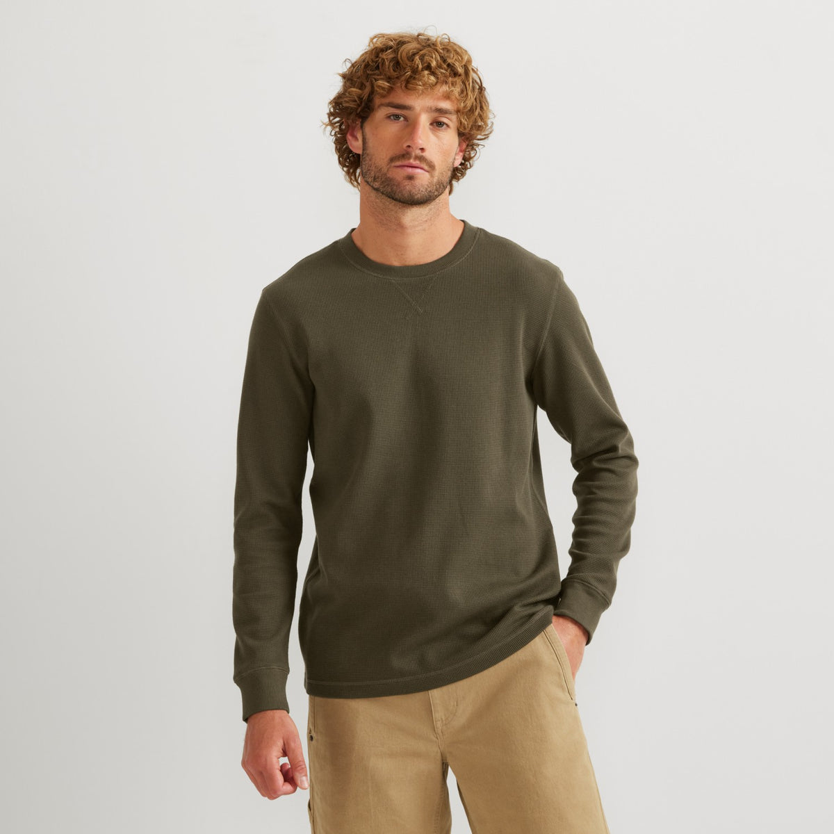 Men's Eddies Favorite Thermal Crew | Eddie Bauer