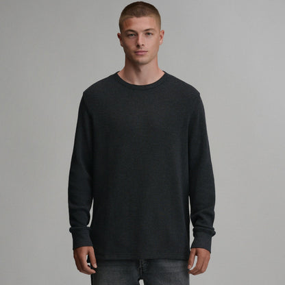 Men's Plaited Waffle Thermal Crew | Eddie Bauer