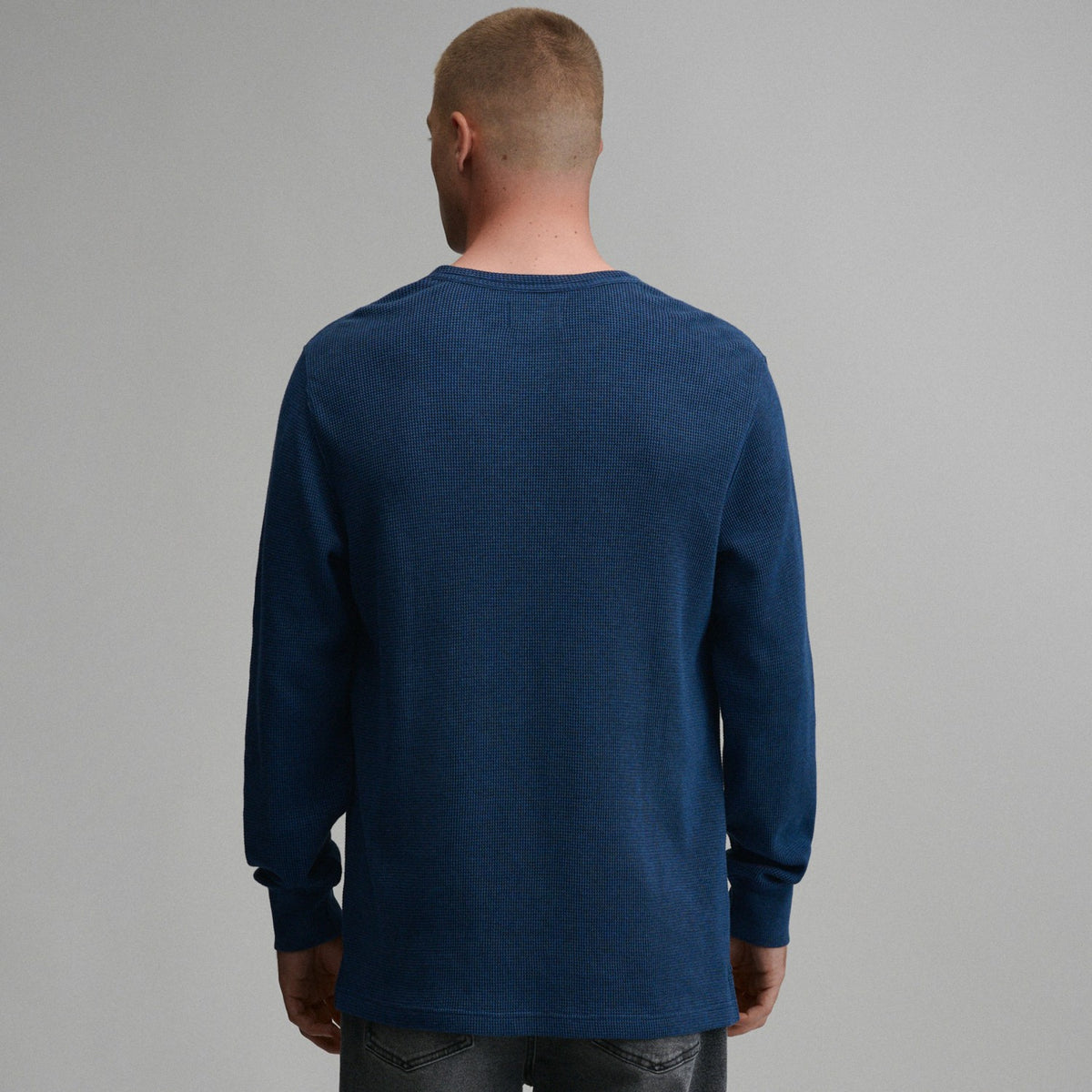 Men's Plaited Waffle Thermal Crew | Eddie Bauer