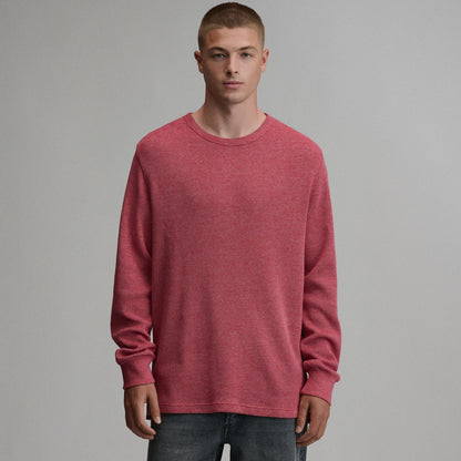 Men's Plaited Waffle Thermal Crew | Eddie Bauer