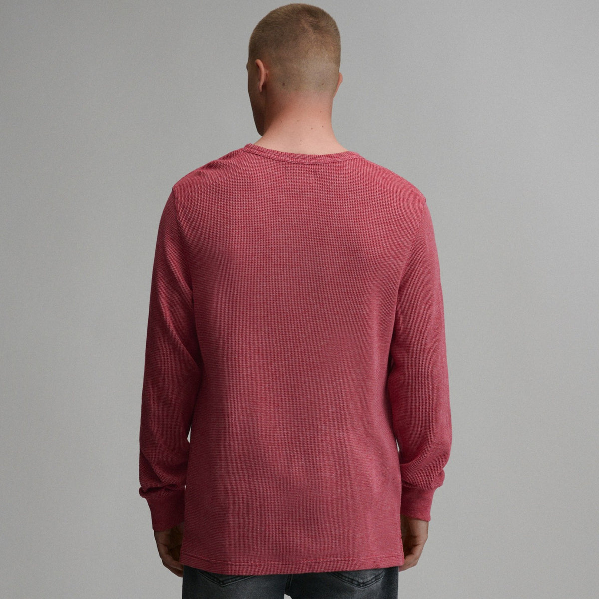 Men's Plaited Waffle Thermal Crew | Eddie Bauer
