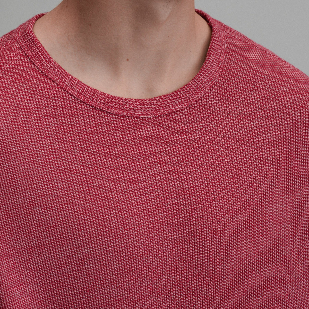Men's Plaited Waffle Thermal Crew | Eddie Bauer