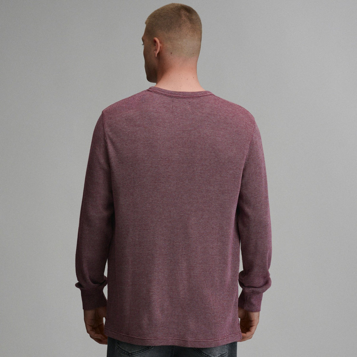 Men's Plaited Waffle Thermal Crew | Eddie Bauer