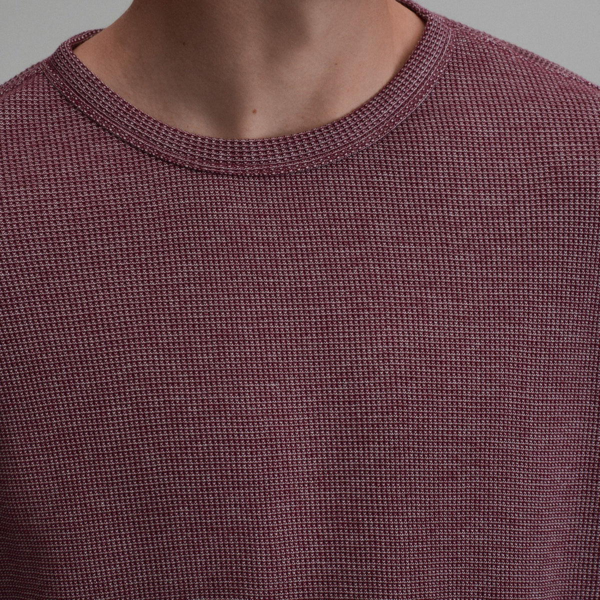 Men's Plaited Waffle Thermal Crew | Eddie Bauer