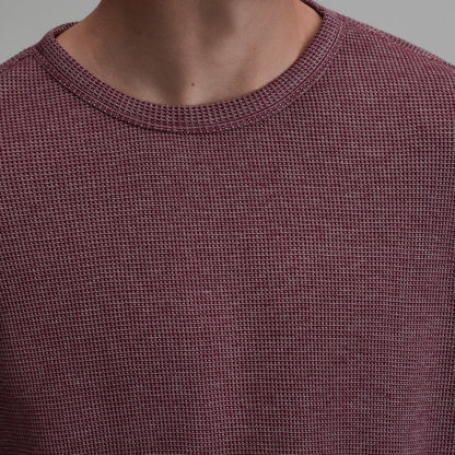 Men's Plaited Waffle Thermal Crew | Eddie Bauer