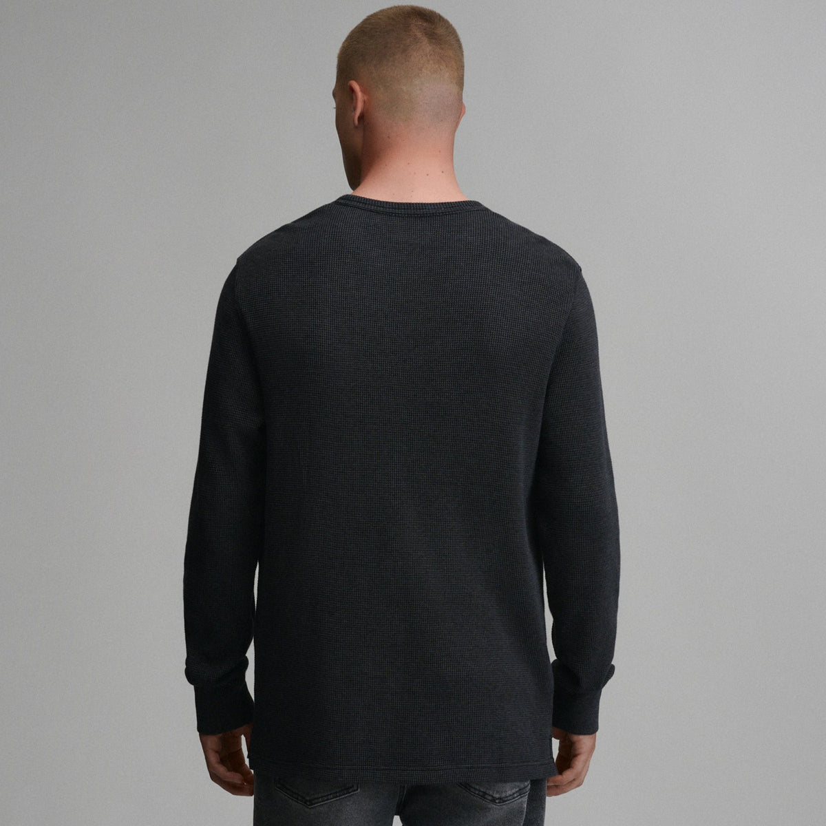 Men's Plaited Waffle Thermal Crew | Eddie Bauer
