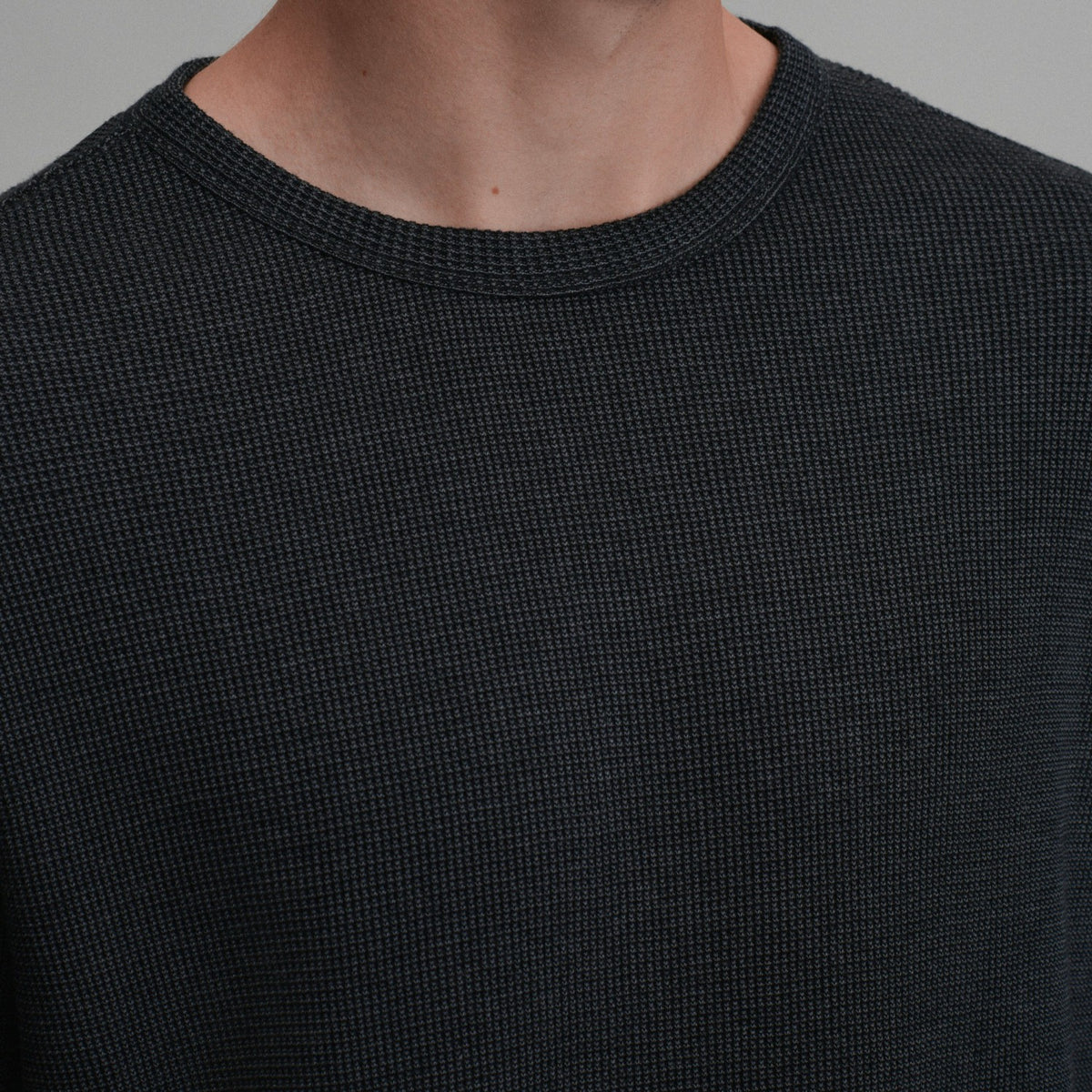 Men's Plaited Waffle Thermal Crew | Eddie Bauer
