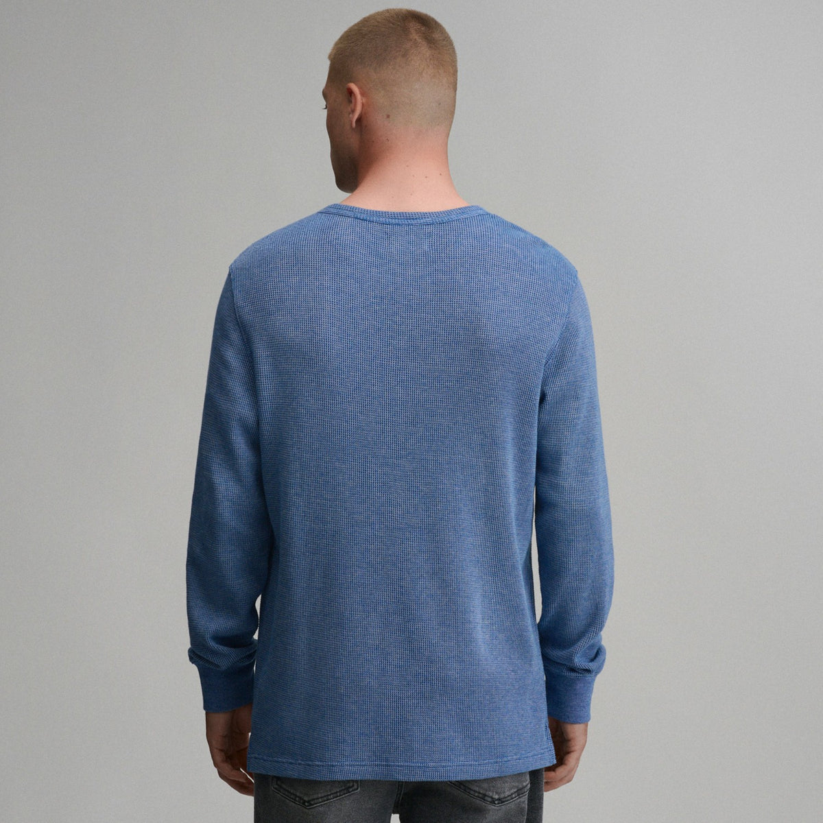 Men's Plaited Waffle Thermal Crew | Eddie Bauer