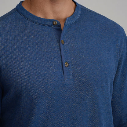 Men's Birds Eye Long-Sleeve Thermal Henley | Eddie Bauer