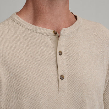 Men's Birds Eye Long-Sleeve Thermal Henley | Eddie Bauer