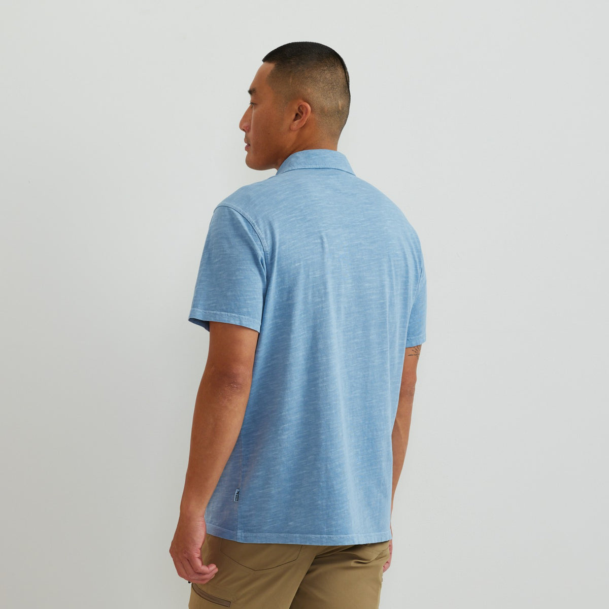 Men's SS Sunwashed Cotton Pocket Polo | Eddie Bauer