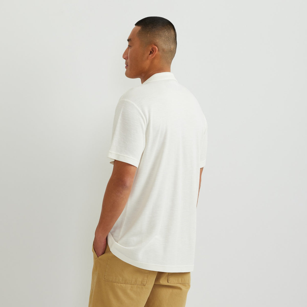 Men's SS Journey Modal Polo Stripe | Eddie Bauer