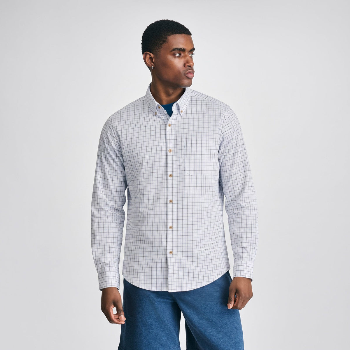 Men's LS Voyager Flex Shirt | Eddie Bauer