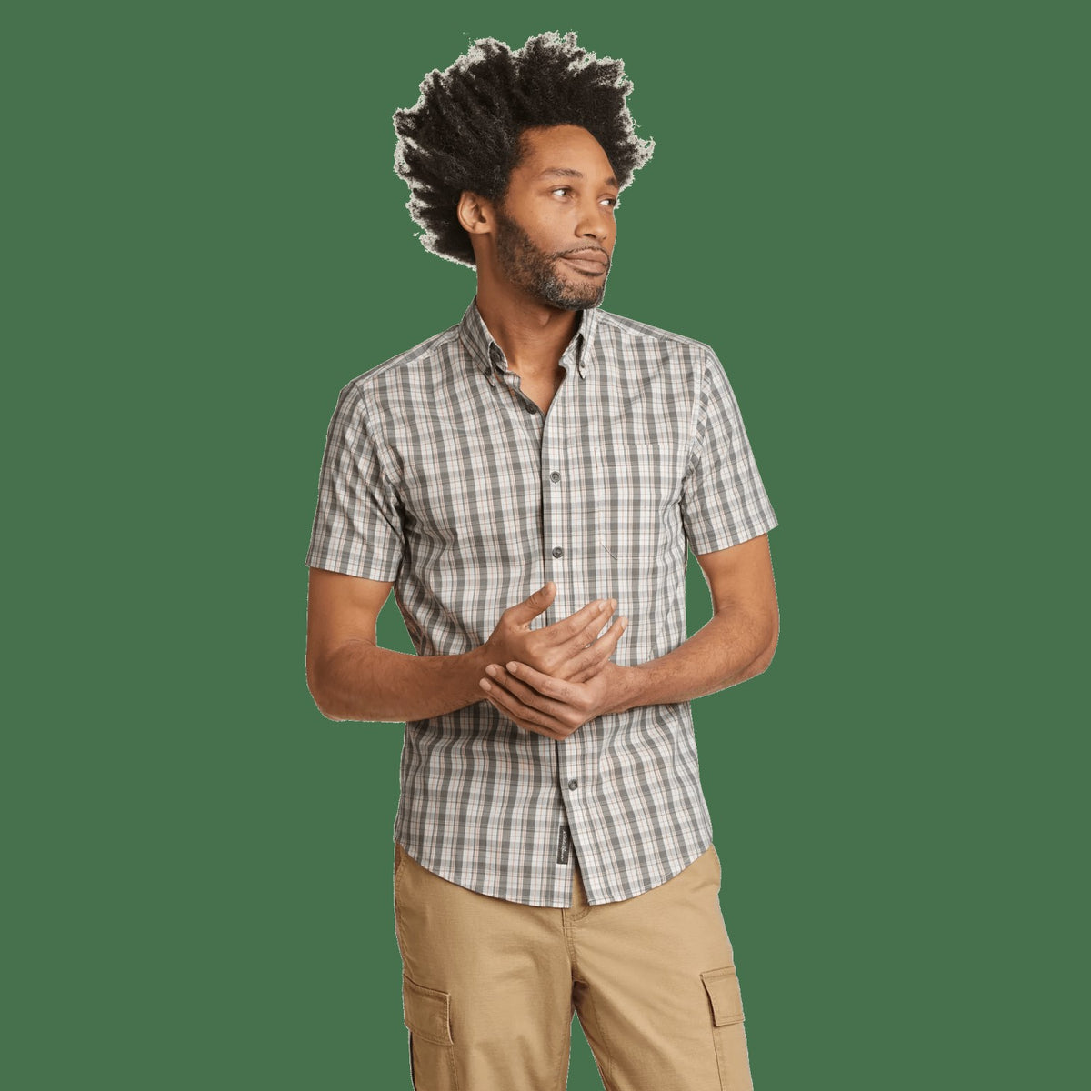 Men's SS Voyager Flex Shirt | Eddie Bauer