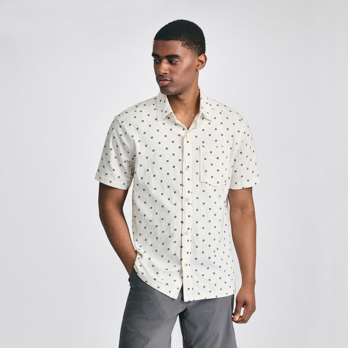 Men's SS New Baja Knit Button Up | Eddie Bauer