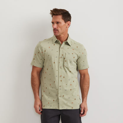 Men's SS New Baja Knit Button Up | Eddie Bauer
