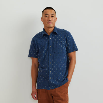 Men's SS New Baja Knit Button Up | Eddie Bauer