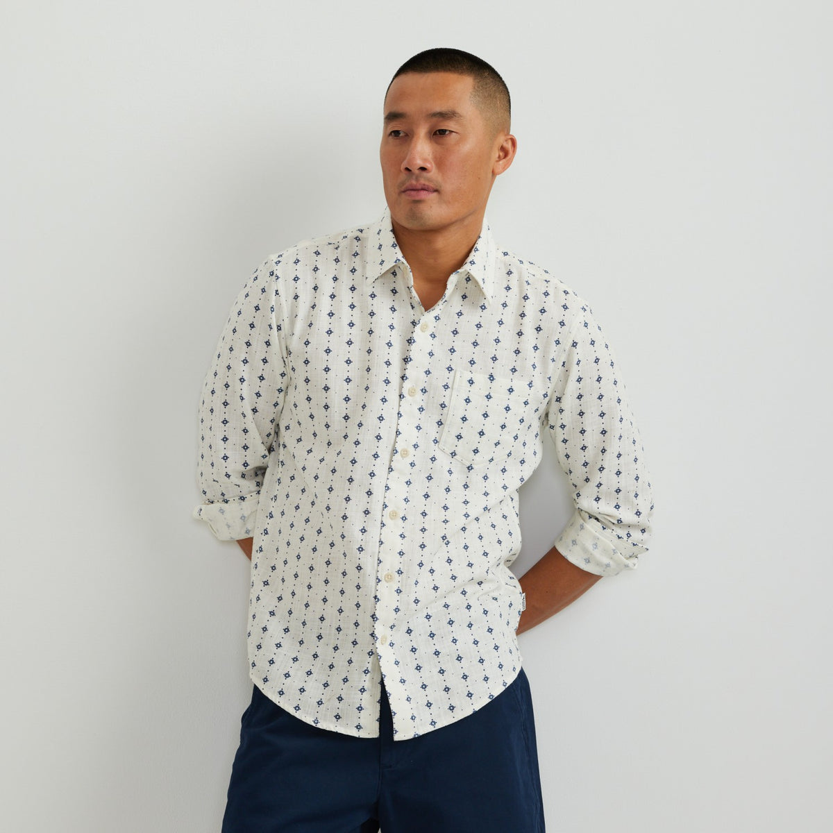 Men's LS Vintage Shirt | Eddie Bauer