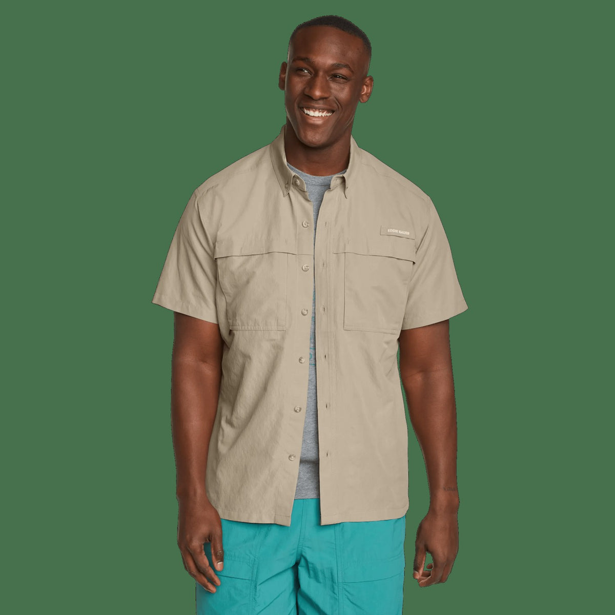 Men's SS Rainier Ripstop Shirt | Eddie Bauer