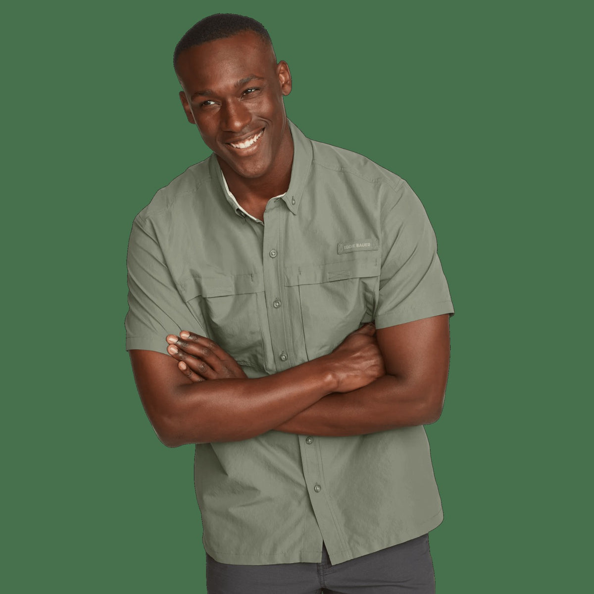 Men's SS Rainier Ripstop Shirt | Eddie Bauer