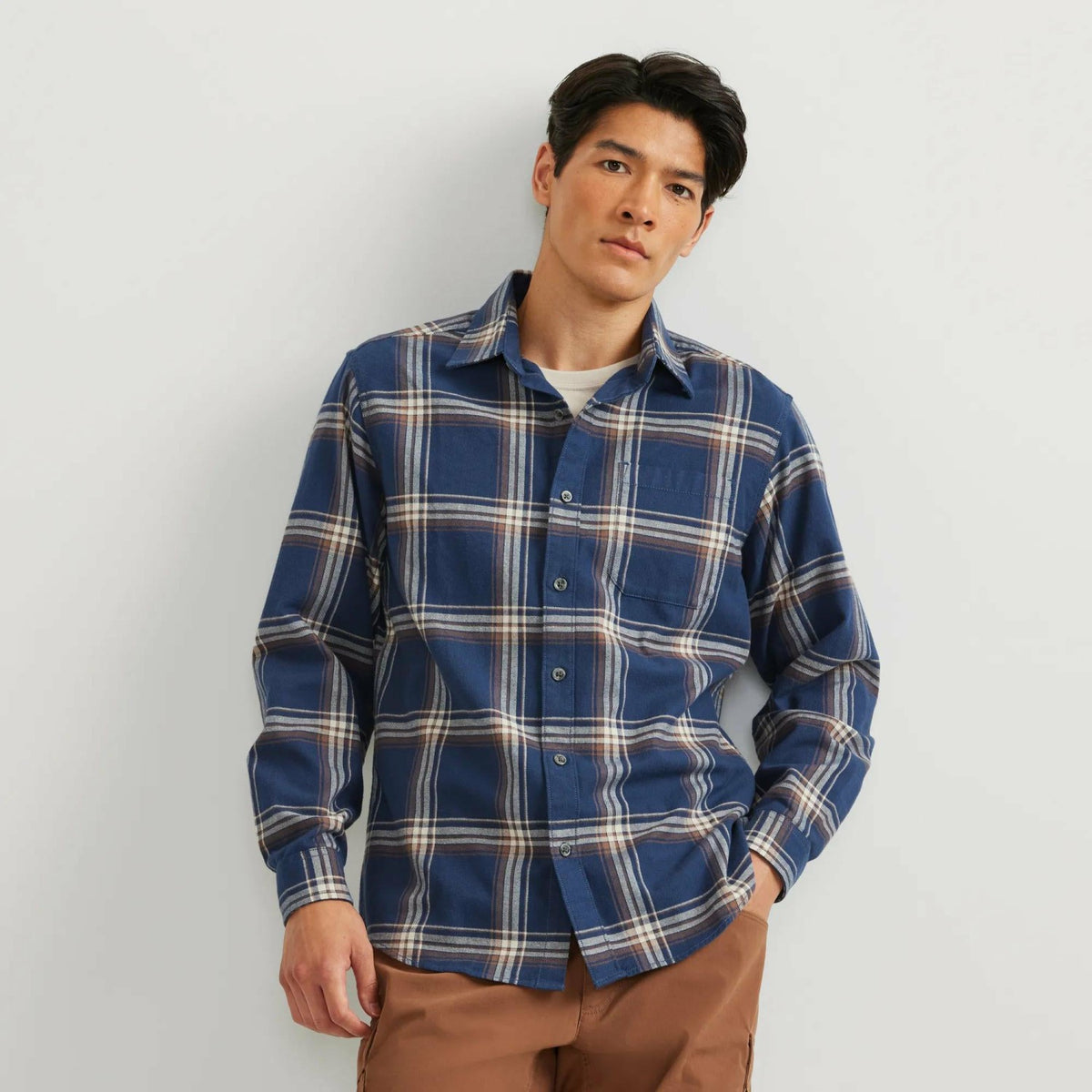 Men's LS Rlx Eddie's Favorite Fla | Eddie Bauer
