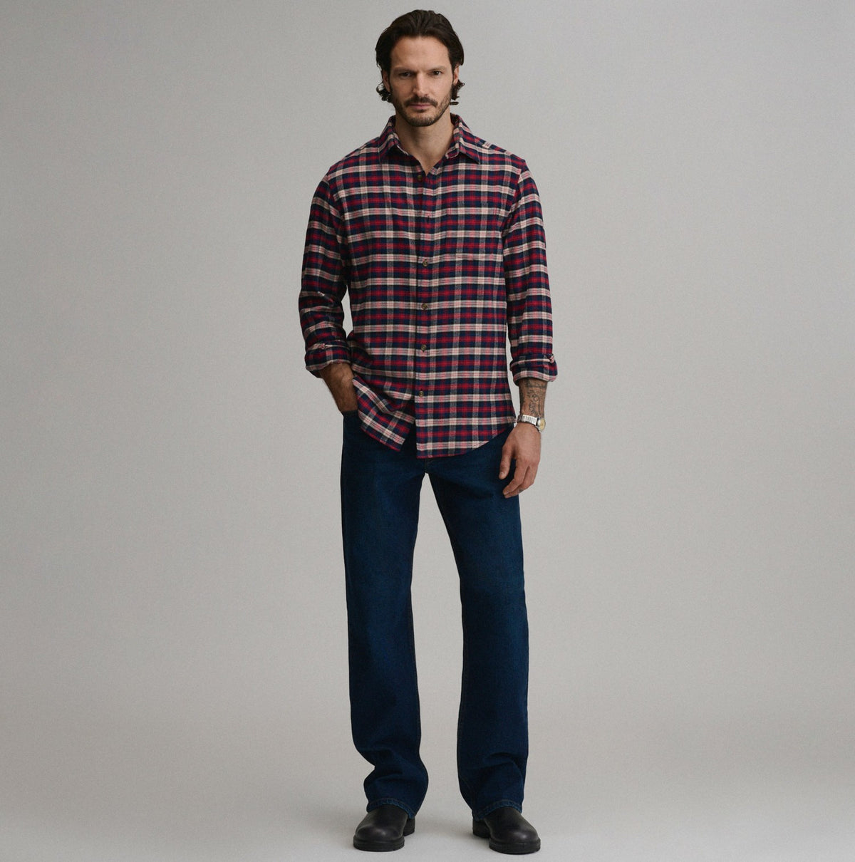 Men's Field 2.0 Flannel Flex Shirt | Eddie Bauer