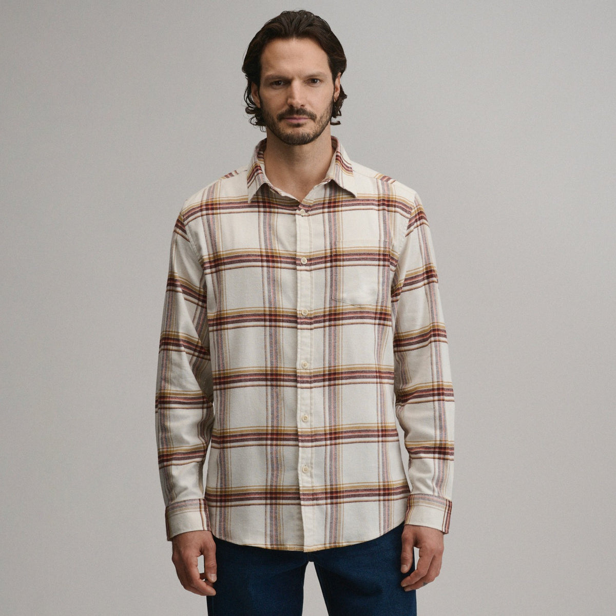 Men's Field 2.0 Flannel Flex Shirt | Eddie Bauer
