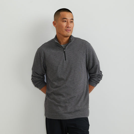 Men's LS Journey Modal Knit Qz | Eddie Bauer