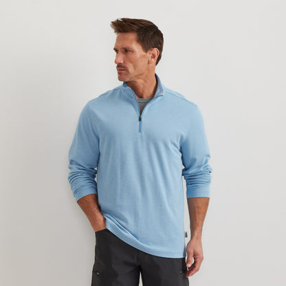 Men's LS Journey Modal Knit Qz | Eddie Bauer