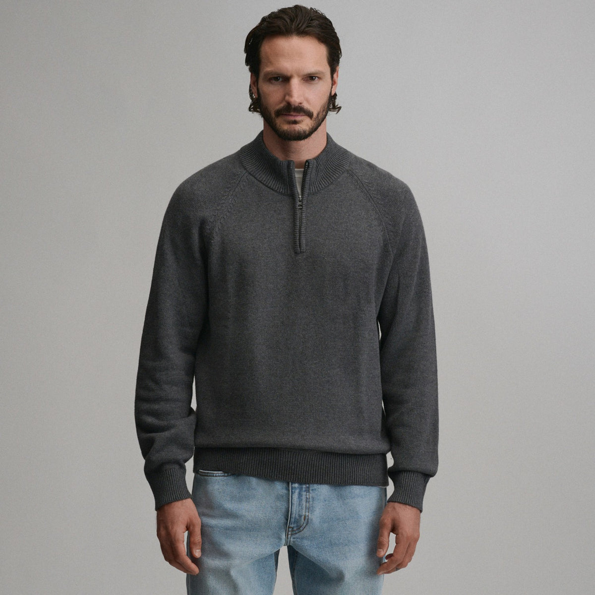 Men's Classic Quarter-Zip Sweater | Eddie Bauer