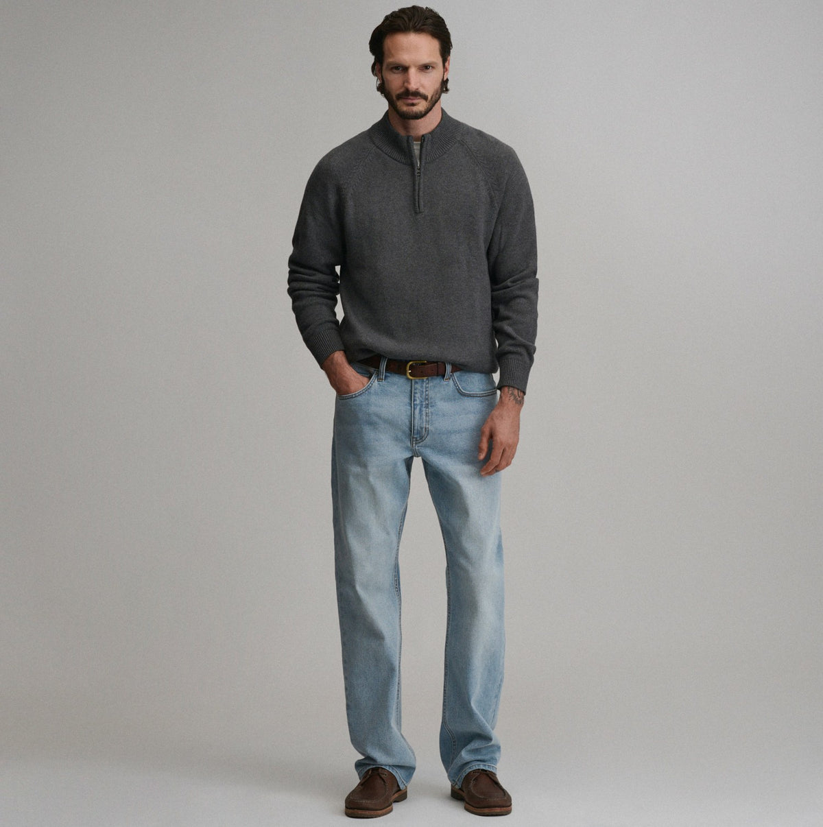 Men's Classic Quarter-Zip Sweater | Eddie Bauer