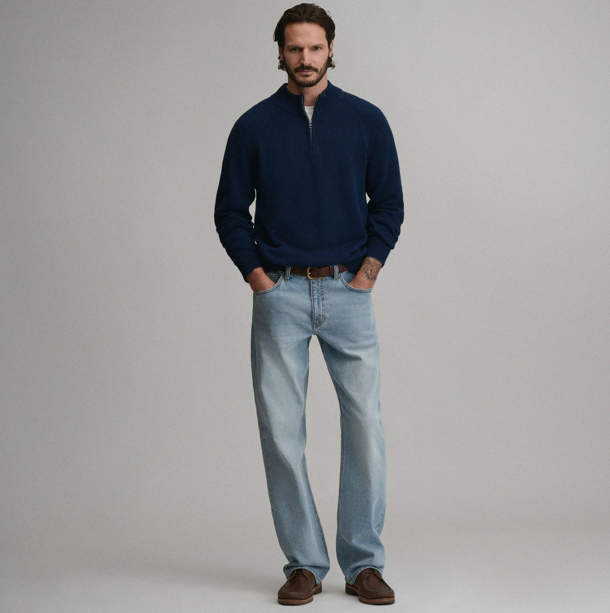 Men's Classic Quarter-Zip Sweater | Eddie Bauer