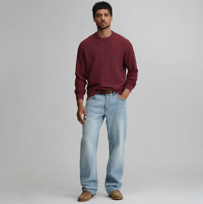 Men's Classic Crew Solid Sweater | Eddie Bauer