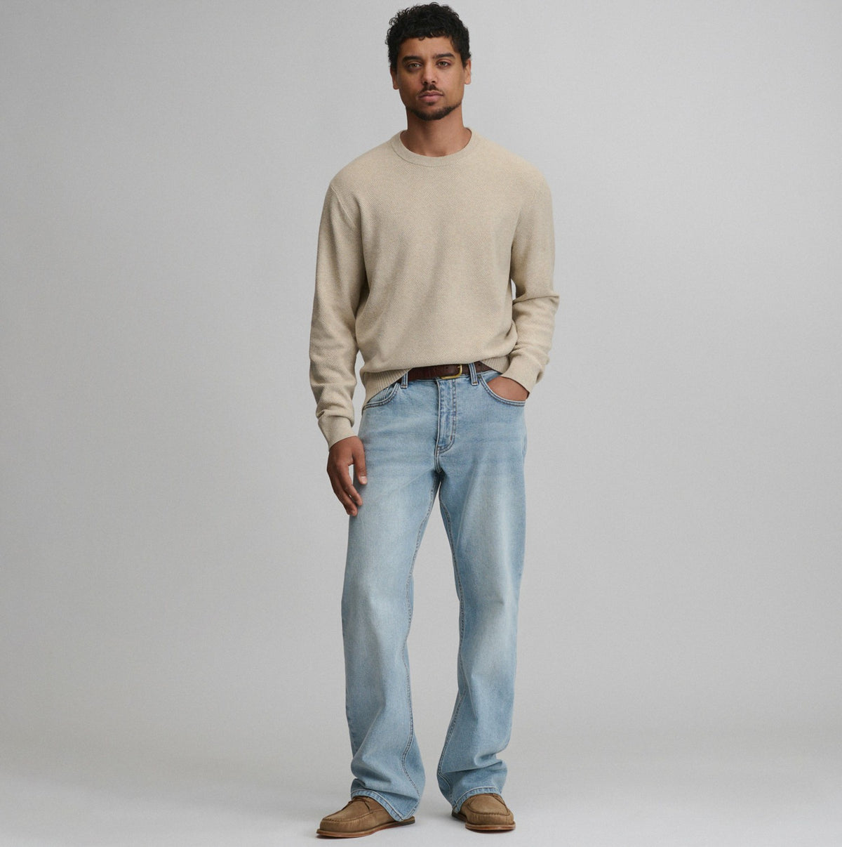Men's Classic Crew Solid Sweater | Eddie Bauer