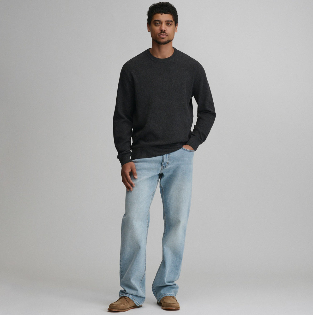 Men's Classic Crew Solid Sweater | Eddie Bauer