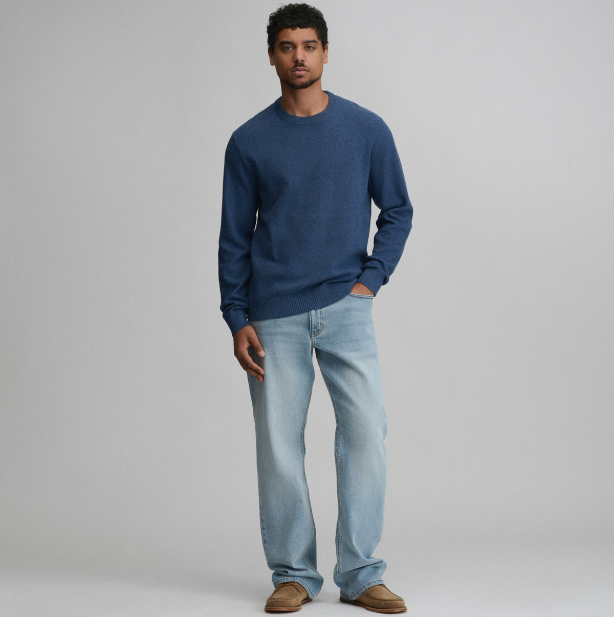 Men's Classic Crew Solid Sweater | Eddie Bauer