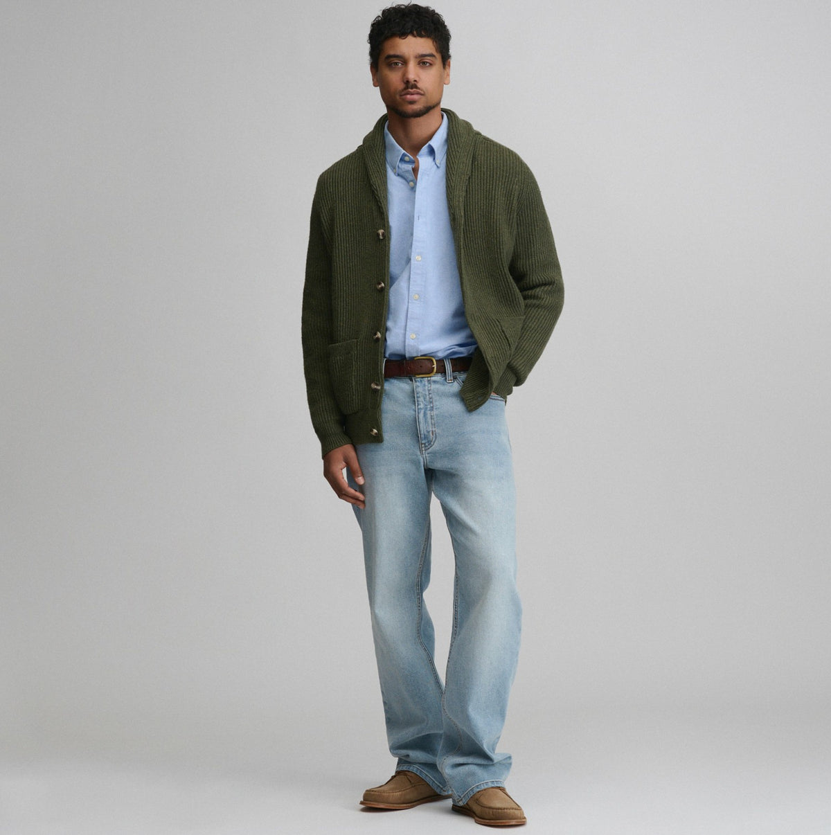Men's Fletcher Bay Shawl Collar Cardigan Sweater | Eddie Bauer