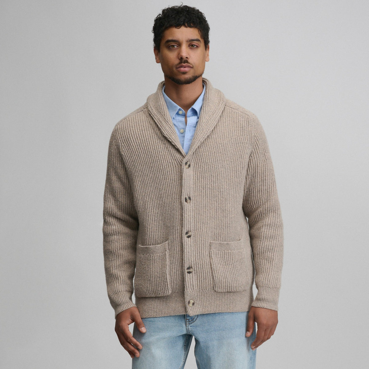 Men's Fletcher Bay Shawl Collar Cardigan Sweater | Eddie Bauer