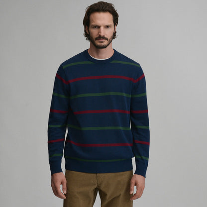 Men's Classic Crew Stripe Sweater | Eddie Bauer