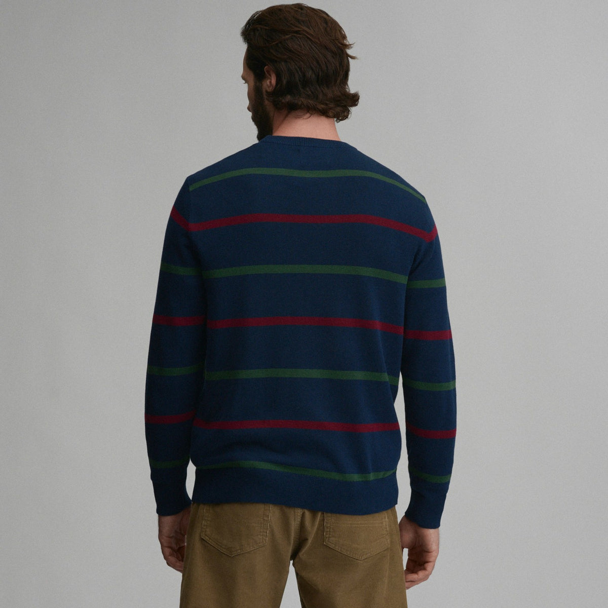 Men's Classic Crew Stripe Sweater | Eddie Bauer